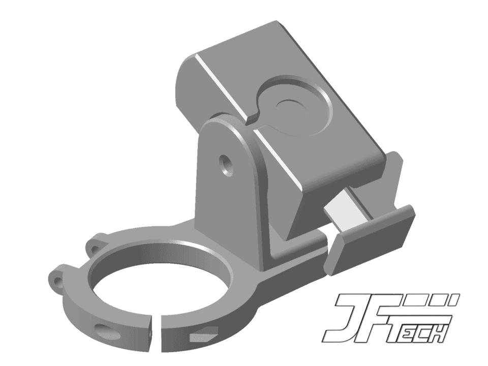 Support GPS guidon moto